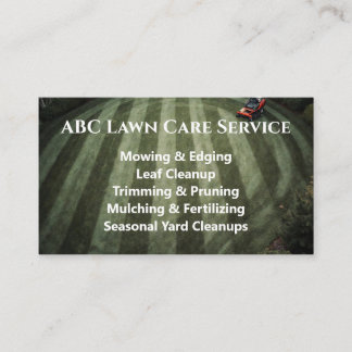 Lawnpro Premium Service Visitekaartje