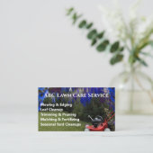 Lawnpro Premium Service Visitekaartje (Staand voorkant)