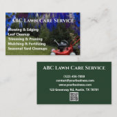 Lawnpro Premium Service Visitekaartje (Voorkant / Achterkant)