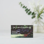 Lawnpro Premium Service Visitekaartje (Staand voorkant)