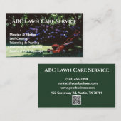 Lawnpro Premium Service Visitekaartje (Voorkant / Achterkant)