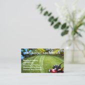 Lawnpro Premium Service Visitekaartje (Staand voorkant)