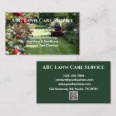 Lawnpro Premium Service Visitekaartje (Voorkant / Achterkant)