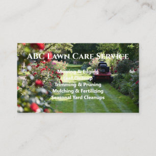 Lawnpro Premium Service Visitekaartje