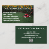 Lawnpro Premium Service Visitekaartje (Voorkant / Achterkant)