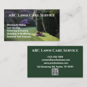 Lawnpro Premium Service Visitekaartje (Voorkant / Achterkant)