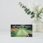 Lawnpro Premium Service Visitekaartje (Staand voorkant)