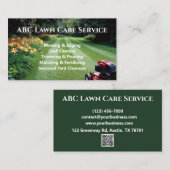Lawnpro Premium Service Visitekaartje (Voorkant / Achterkant)