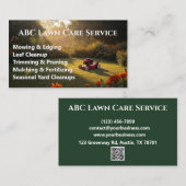 Lawnpro Premium Service Visitekaartje (Voorkant / Achterkant)
