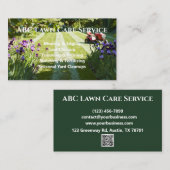 Lawnpro Premium Service Visitekaartje (Voorkant / Achterkant)