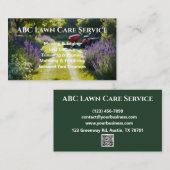 Lawnpro Premium Service Visitekaartje (Voorkant / Achterkant)