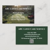 Lawnpro Premium Service Visitekaartje (Voorkant / Achterkant)
