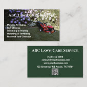 Lawnpro Premium Service Visitekaartje (Voorkant / Achterkant)