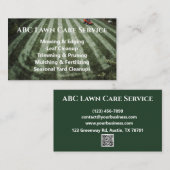 Lawnpro Premium Service Visitekaartje (Voorkant / Achterkant)