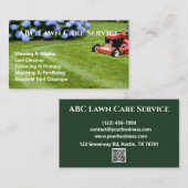 Lawnpro Premium Service Visitekaartje (Voorkant / Achterkant)