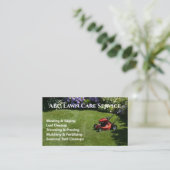 Lawnpro Premium Service Visitekaartje (Staand voorkant)