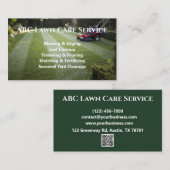 Lawnpro Premium Service Visitekaartje (Voorkant / Achterkant)