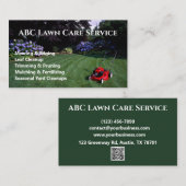 Lawnpro Premium Service Visitekaartje (Voorkant / Achterkant)