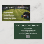 Lawnpro Premium Service Visitekaartje (Voorkant / Achterkant)