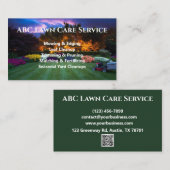 Lawnpro Premium Service Visitekaartje (Voorkant / Achterkant)