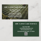 Lawnpro Premium Service Visitekaartje (Voorkant / Achterkant)