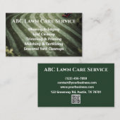 Lawnpro Premium Service Visitekaartje (Voorkant / Achterkant)