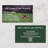 Lawnpro Premium Service Visitekaartje (Voorkant / Achterkant)