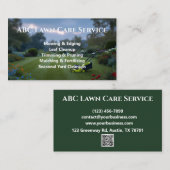 Lawnpro Premium Service Visitekaartje (Voorkant / Achterkant)