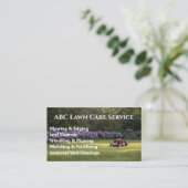 Lawnpro Premium Service Visitekaartje (Staand voorkant)