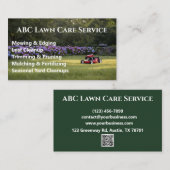 Lawnpro Premium Service Visitekaartje (Voorkant / Achterkant)