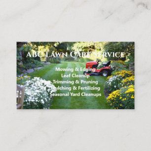 Lawnpro Premium Service Visitekaartje