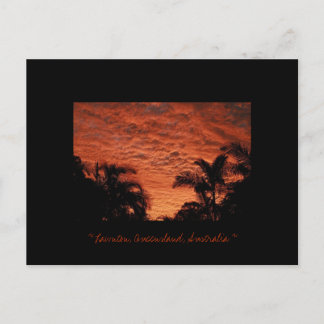 Lawnton Sunset - Gepersonaliseerd Briefkaart