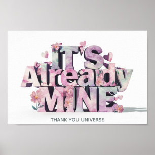 *~* Lawof Attractie Manifestatie Whimsical AP85 Poster