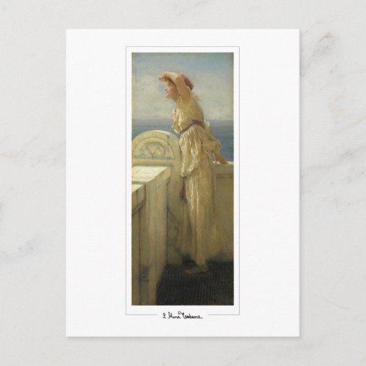 Lawrence Alma-Tadema #13 - Briefkaart voor Schone  (Voorkant)