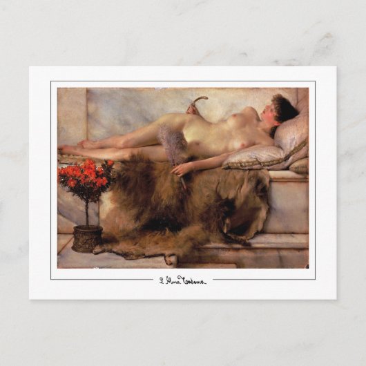 Lawrence Alma-Tadema #189 - Fine Art Briefkaart (Voorkant)