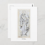 Lawrence Alma-Tadema #245 - Briefkaart voor Schone (Voorkant / Achterkant)