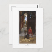 Lawrence Alma-Tadema #26 - Briefkaart voor Schone  (Voorkant / Achterkant)