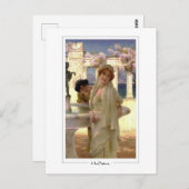 Lawrence Alma-Tadema #30 - Briefkaart voor Schone (Voorkant / Achterkant)
