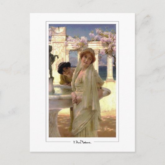 Lawrence Alma-Tadema #30 - Briefkaart voor Schone (Voorkant)