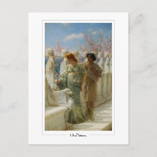 Lawrence Alma-Tadema #34 - Kunstkaart Briefkaart (Voorkant)