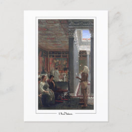 Lawrence Alma-Tadema #37 - Briefkaart voor Schone 