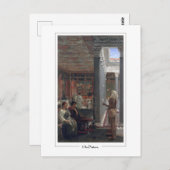 Lawrence Alma-Tadema #37 - Briefkaart voor Schone (Voorkant / Achterkant)