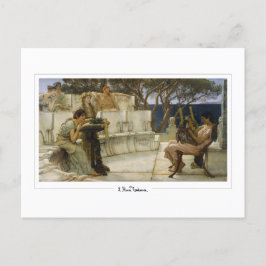 Lawrence Alma-Tadema #5 - Briefkaart voor Schone K