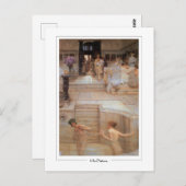 Lawrence Alma-Tadema #61 - Briefkaart voor Schone (Voorkant / Achterkant)