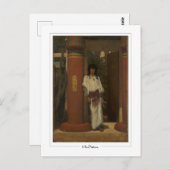 Lawrence Alma-Tadema #82 - Briefkaart voor Schone (Voorkant / Achterkant)