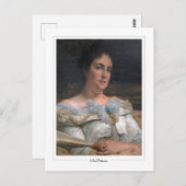 Lawrence Alma-Tadema #92 - Briefkaart voor Schone (Voorkant / Achterkant)