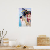 Lawrence Alma Tadema A Coign of Vantage Poster (Keuken)