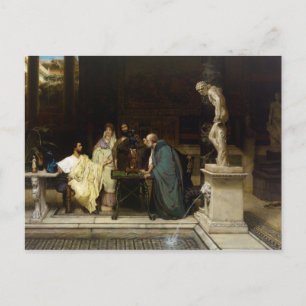 Lawrence Alma-Tadema - An Art Lover Briefkaart