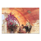 Lawrence Alma Tadema bewusteloze rivalen Foto Afdruk (Voorkant)