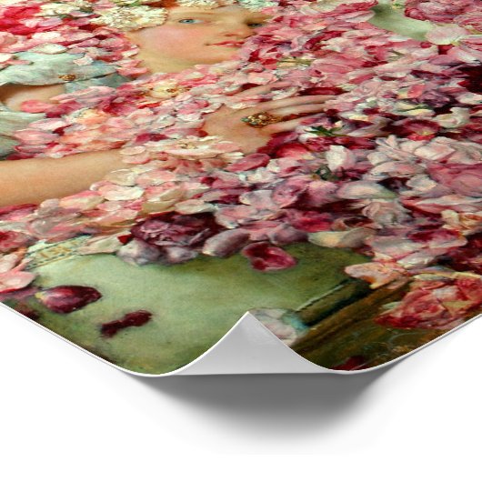 Lawrence Alma-Tadema De Rozen van Heliogabalus Poster (Hoek)